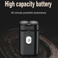 thumbnail image 3 of Usb Rechargeable Travel Portable Electric Shaver, 3 of 5