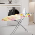 thumbnail image 2 of HELLHERO Tulip Flower Print Ironing Board Cover Polyester Iron Cover for Ironing Board, Scorch Resistant Ironing Board Cover Protector Decorative Covers for Ironing Board, 54" x 15" Inch, 2 of 5