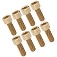 thumbnail image 3 of Herrajes de fijación Bling Bling 50 piezas tornillos de casquillo hexagonal de Cobre puro, 3 of 12