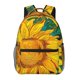 thumbnail image 1 of Easygdp Vibrant Sunflower Painting Mochila Ergonómica Versátil para Laptop - Múltiples Bolsillos, Correas Ajustables, Unisex para Escuela, Viajes y Actividades al Aire Libre-One Size, 1 of 5