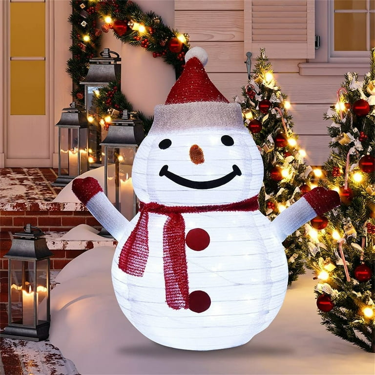 Snowman outdoor christmas sale decorations