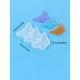 thumbnail image 2 of 1pc Butterfly Keychain Mold, Silicone Resin Molds For Keychain, Butterfly Jewelry Pendant Mold For Epoxy Resin, Unique Keychain Ornament Mold With Hole DIY Craft Kit Gift For Adults Kids, 2 of 5