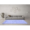 thumbnail image 3 of Ahgly Company Indoor Round Persian Blue Traditional Area Rugs, 4' Round, 3 of 4