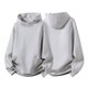 thumbnail image 5 of MHFRRA Sudadera con Capucha y Diseño de Media Cremallera para Uso Diario Gris, 5 of 8