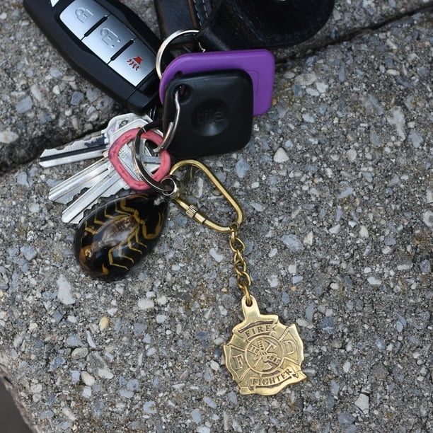Maltese Cross Solid Brass Keychain Firemen Carabiner Key Ring Firefighter Gift Maltese Cross Solid Brass Keychain Firemen Carabiner Key Ring Firefighter Gift