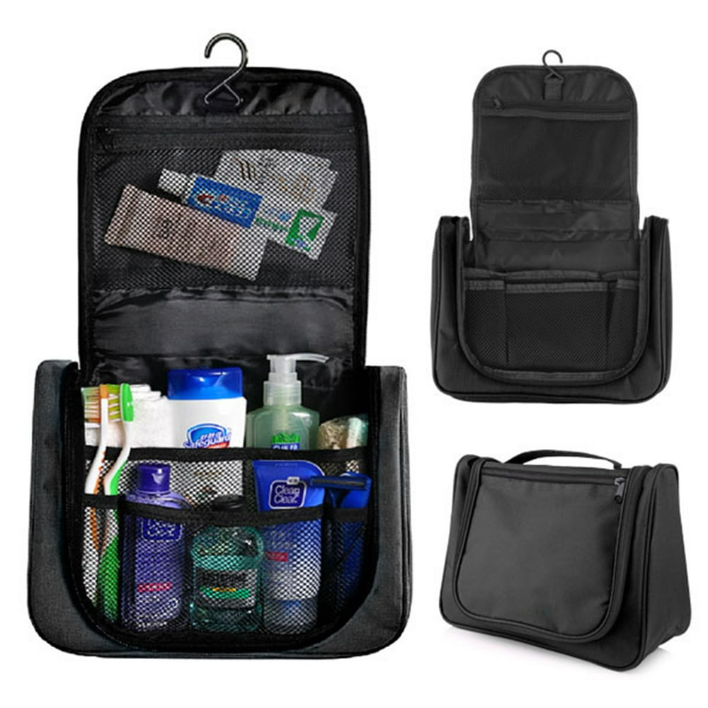 toiletry travel bag with hook