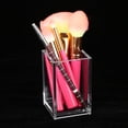 thumbnail image 4 of Porta Lápices de Acrílico Transparente, Organizador de Almacenamiento de Brochas de Maquillaje, Organizador de Papelería de Escrionio de Diseño Moderno Para Suministros para, 4 of 7