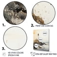 thumbnail image 3 of Designart "Minimalistic Beige Lighthouse On The Horizon" Beach Light House Canvas Wall Art, 3 of 7