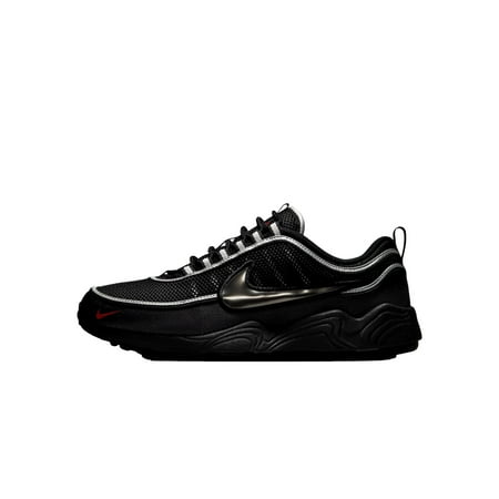 Nike Air Zoom Spiridon SP Black/Black/Metallic Silver-Red HF9117-002 Men's Size 5