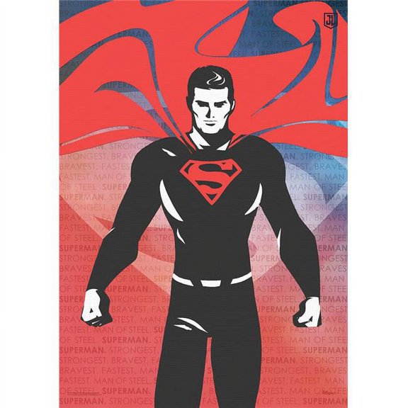 DC Comics (Superman - Words) MightyPrintâ„¢ Wall Art MP17240324