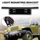thumbnail image 3 of Soporte universal para matrícula de coche, marco de montaje para lámpara antiniebla SUV Jeep (negro) Likrtyny Accesorios para autos y motos, 3 of 8