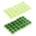 thumbnail image 4 of Miangastore Simulation Grass Cluster Simulated Static Grass Tufts Light Green 2 Boxes, 4 of 8
