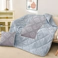 thumbnail image 4 of ¡Rebaja Imbatible!, Manta y almohada 2 en 1 para acurrucarse, edredón y almohada redonda, funda de cojín, manta de viaje para todas las estaciones Akmoler, 4 of 9