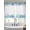 Blue Grey, variant on Ocean Coral Sheer Curtains 45 Inch Length 2 Panels Set, Coastal Sea Fish Starfish Coral Summer Red Voile Window Treatment Rod Pocket Small Kitchen Curtains Drapes for Bedroom 52"x45"x2