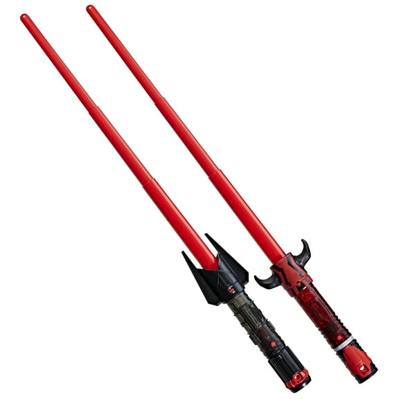 Star Wars Lightsaber Forge Kyber Core Dark Side Villains Pack, Red Customizable Lightsabers