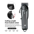 thumbnail image 6 of Hair Clippers for Men Professional, Electric Hair Clippers for Men Cordless Hair Clipper with Adjustable Taper Lever, Rechargeable USB Adjustable Mens Hair Trimmer with 6 Guards Home Grooming Set, 6 of 8
