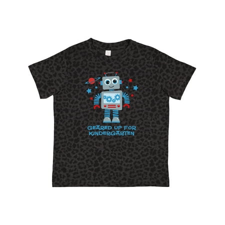 

Inktastic Robot Geared Up Kindergarten Gift Toddler Boy or Toddler Girl T-Shirt