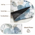 thumbnail image 6 of Blue Flower Runner Rug 2x6 FT,Non Slip Hallway Rugs,Sage Green Leaves Boho Spring Watercolor Washable Soft Floor Carpet Throw Runner Carpet Long Rugs for Entryway Kitchen Bedside Sliding Door, 6 of 8