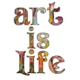 thumbnail image 2 of CafePress - Art Is Life Mug - 11 oz Ceramic Mug - Novelty Coffee Tea Cup, 2 of 3
