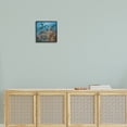 thumbnail image 2 of Stupell Industries Sea Turtle Pair Coral Reef Ocean Life Scene, 12 x 12, Design by Collin Bogle, 2 of 7