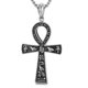 thumbnail image 1 of Colgante para hombre con cruz ideográfica egipcia antigua, Rock, Hip Hop, a la moda, 1 of 6