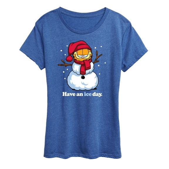 Garfield - Have An Ice Day - Women's Short Sleeve Graphic T-Shirt