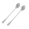 thumbnail image 4 of unbranded Buffet Serving Utensils 2Set Thickened Round Stainless Steel Spoons for Lovers Home Use, 4 of 8