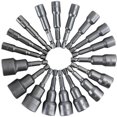 thumbnail image 1 of Artículos esenciales para abastecerse, juego de 10 brocas hexagonales con adaptador de dado magnético de 1/4 de vástago métrico, 1 of 1