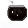 thumbnail image 4 of Toptekits Standard Molded IEC 320 C14 to C7 Plug AC Power Plug Adapter Cable PDU UPS, (6.6ft/2m) Standard AC Power Cord, 10A/110V-240V, C14 to C7, (IEC-60320-C14 to IEC-60320-C7), 4 of 8