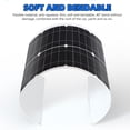DFITO 100 Watts 12 Volt/24 Volt Solar Panel Kit with High Efficiency Monocrystalline Solar Panel and 100A Charge Controller for RV, Camper, Vehicle, Caravan and Other Off Grid Applications