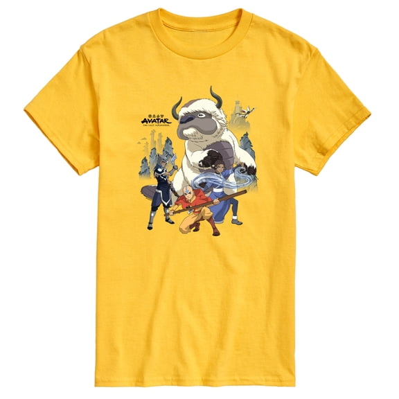 Avatar - Airbender Group - Men's Short Sleeve Graphic T-Shirt