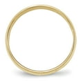 thumbnail image 2 of 10KY 6mm LTW Milgrain Half Round Band Size 11 in 10k Yellow Gold, 2 of 3