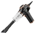 thumbnail image 3 of Lunxisen 2 Pcs Cordless Handheld Vacuum Cleaner Powerful Suction Portable Car Home Cleaning Pet Hair Allergens Lightweight Rechargeable(Double filter element), 3 of 8