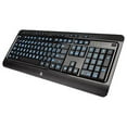 thumbnail image 3 of Aluratek Large Print Tri-Color Led Backlight Illuminated Gaming Keyboard, 3 of 4