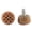 Natural, variant on Roll-Line Super Professional Toe Stops (Natural, Thread:American)