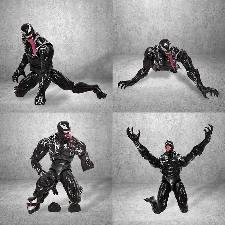 EROCK 12+ Venom Legends Action Figure, PVC Red/Black, 7 inches