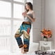 thumbnail image 5 of Balery Whimsical Sailboat Ocean Art Pantalones de pijama para mujer, pijamas ultraligeros, pantalones de estar por casa-3X-Large, 5 of 6