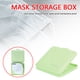 thumbnail image 4 of Sywqhk Caja de almacenamiento para mascarillas, impermeable, desechable, portátil, con clip para mascarillas (verde) Sywqhk Para estrenar, 4 of 9