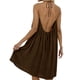 thumbnail image 5 of Vestido de Verano Casual de Mujer Cuello Redondo Vestido sin Mangas sin Espalda para Uso Diario Casual, 5 of 6