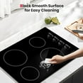 thumbnail image 5 of GASLAND Chef Pro 30 in Radiant Electric Cooktop with 4 Burners, 220V ETL Approved, 5 of 8