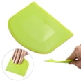 thumbnail image 5 of Farfi Cake Scraper Food Grade Not Sticky Flexible Cake Cream Spatula Dough Cutter Kitchen Gadget Accessories for Pastries (White), 5 of 13