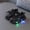 Black, variant on Kid-s Light Up Shoes Tod-dler Breathable LED Sneakers B-oys and G-irls Soft Sole Walking