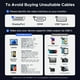 thumbnail image 4 of Cable USB C a DisplayPort Warky 4K 60 Hz para MacBook Pro/Air, 4 of 7