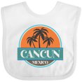 thumbnail image 3 of Inktastic Cancun Mexico Vacation Trip Boys or Girls Baby Bib, 3 of 4