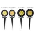 thumbnail image 2 of Yuarrent Super brillante 7 vatios CC exterior LED paisaje foco accesorio jardín patio camino césped lámpara de inundación (blanco cálido, soporte con Iluminación y accesorios No.6 Yuarrent HA024199-06, 2 of 5
