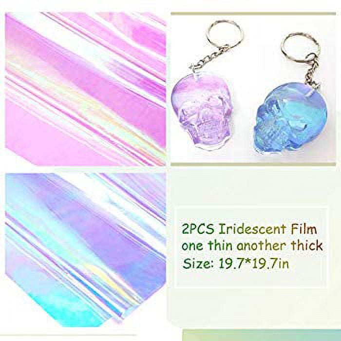 Holographic UV Resin Thin Film (8 pieces)