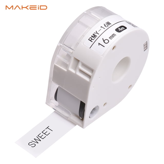 Labymos MAKEID 1 Roll Adhesive Label Paper Thermal Printer Paper Name Price Barcode Label Sticker