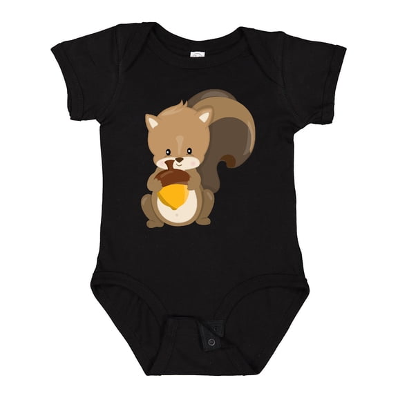 Inktastic Cute Woodland Animal Squirrel Boys or Girls Baby Bodysuit