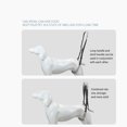 thumbnail image 4 of Adjustable Dog Rear Legs Lifting Sling, Soft Coral Velvet Dog Back Legs Support Harness, Lightweight and Portable, Easy to Use with Durability for Dog Hind Leg Support Straps, 4 of 7