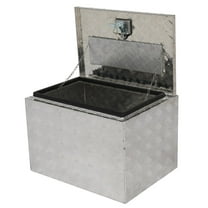 IVV 24" Aluminum Truck Box Underbody Tool Box RV ATV Trailer Storage Tote Pickup RV Truck, Silver
